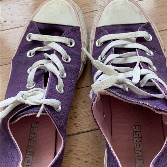 Purple and Pink Converse Size 6 US - Picture 5 of 6